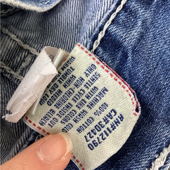 True religion Ricky ripped jeans sz 34 - Picture 7 of 8